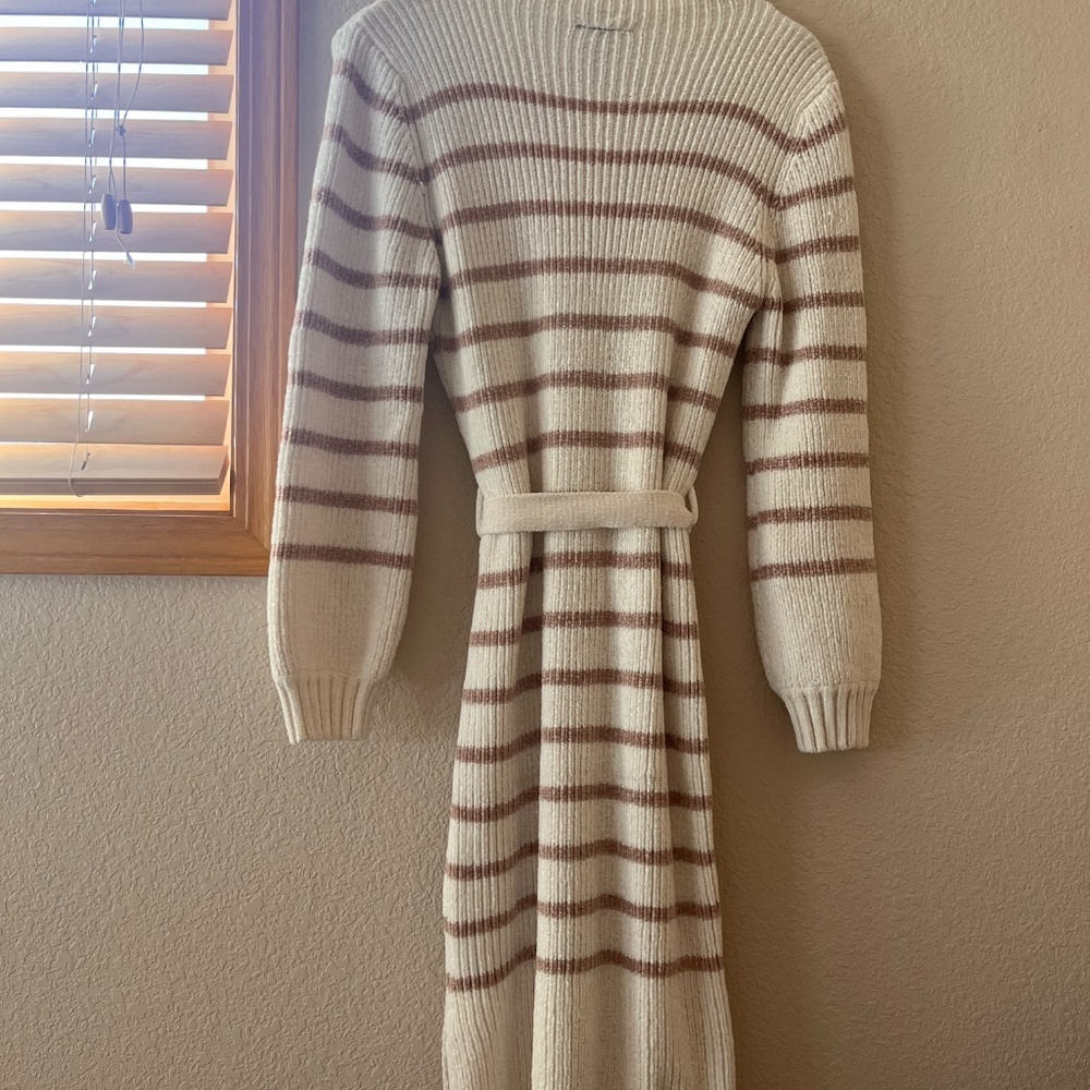 Allison Brittney Striped MiDi Sweater Dress NWOT - Picture 8 of 13